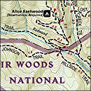 Purchase Muir Woods map from Amazon