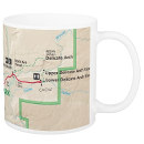 Arches National Park map mug