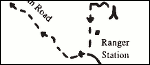 Badlands Sage Creek loop bike map