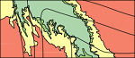 Badlands geologic map (west)