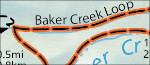 Baker Creek Loop trail map