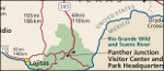 Big Bend National Park regional map