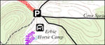 Cecil Cove trail map