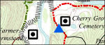 Buffalo River Trail map Kyles Landing to Erbie