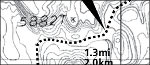 Capitol Reef Pleasant Creek trail map