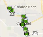 Interactive Guadalupe Mountains lodging map