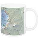 Crater Lake National Park map mug
