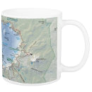 Crater Lake National Park map mug