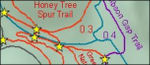 Cumberland Gap trail map