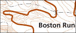 Cuyahoga Valley Boston Run trail map