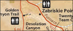 Death Valley National Park map