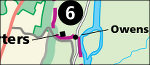 McDade Trail map