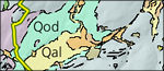 Delaware Water Gap surficial geology map