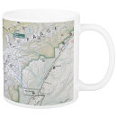 Denali National Park map mug