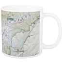 Denali National Park map mug