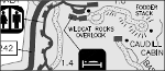 Doughton Park trail map