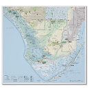 Everglades National Park map poster