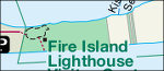 Fire Island map