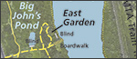 Jamaica Bay West Pond trail map