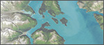 3D Glacier Bay National Park map