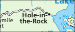 Glen Canyon Escalante map