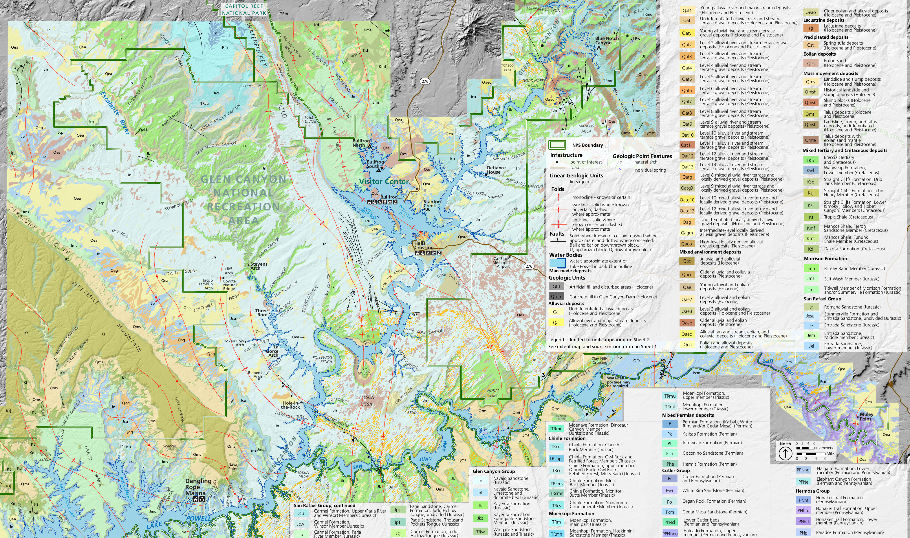 Lake Powell Maps Npmaps Com Just Free Maps Period