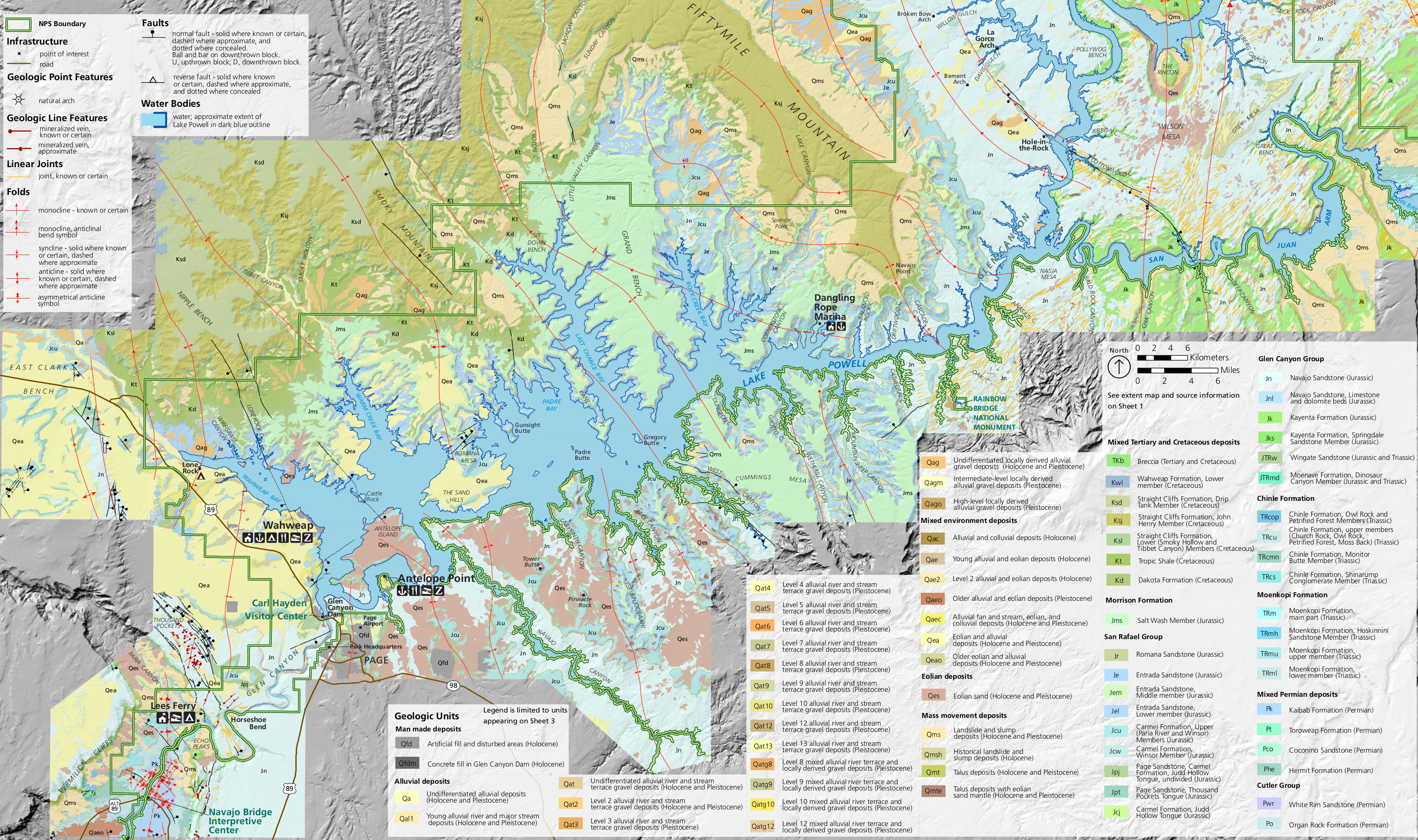 Powell lake map search google