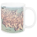 Grand Canyon National Park map mug