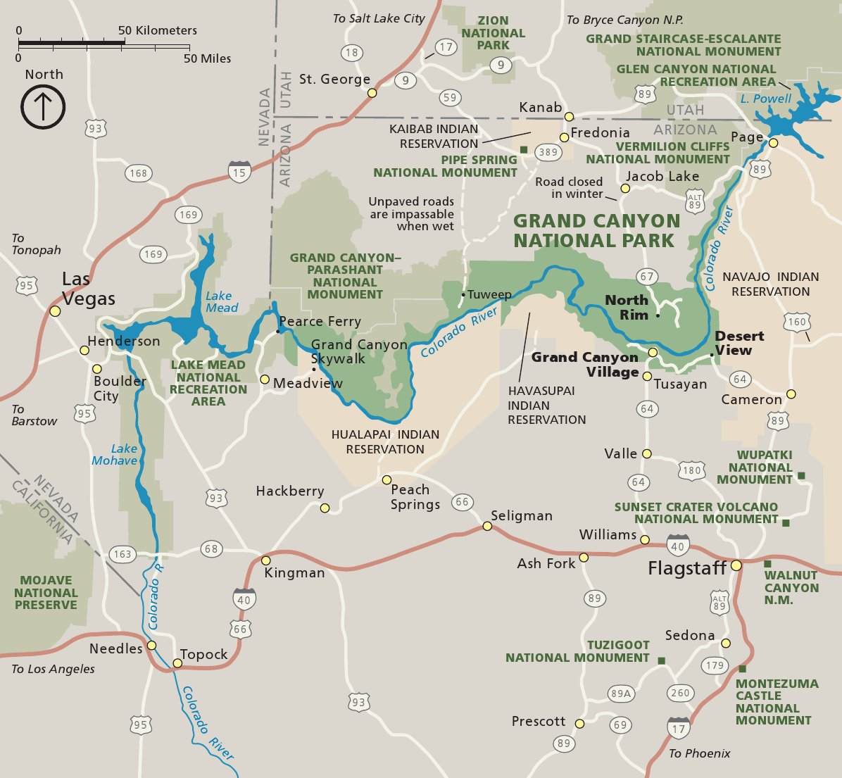 Grand Canyon Maps Just Free Maps Period