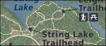 Grand Teton 3D trail map