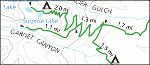 Grand Teton National Park Lupine Meadows trail map