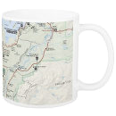 Grand Teton National Park map mug