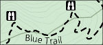Harpers Ferry Loudoun Heights trail map