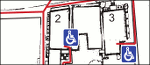 Harpers Ferry Lower Town accessibility map