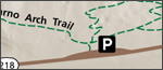 John Day Fossil Beds Clarno Unit map