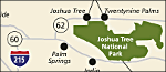 Joshua Tree National Park regional map