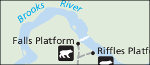 Katmai Brooks Camp map