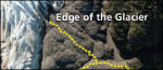 Kenai Fjords Exit Glacier trial map