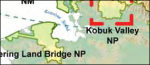 Kobuk Valley regional Alaska map