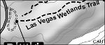 Lake Mead Las Vegas wetlands and bluffs trail map