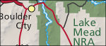 Regional Lake Mead map