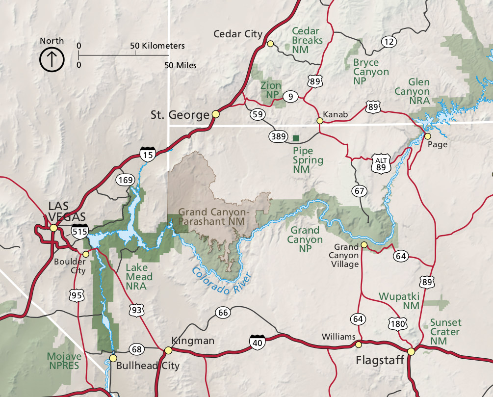 Directions To Lake Mead Lake Mead Maps | Npmaps.com - Just Free Maps, Period.