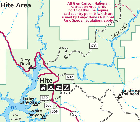 Lake Powell Maps Npmaps Com Just Free Maps Period