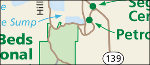 Lava Beds regional map