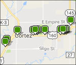 Interactive Mesa Verde lodging map