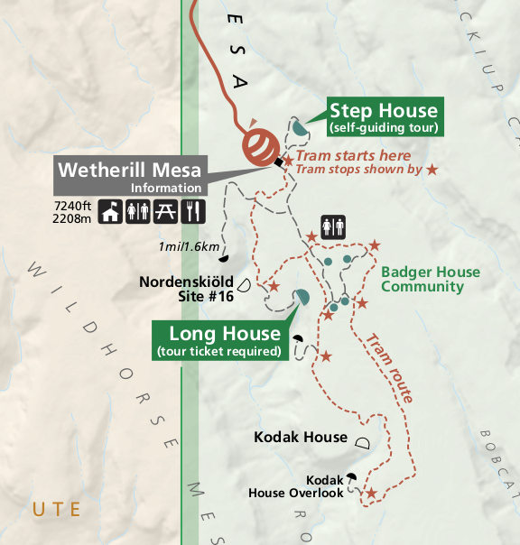 Mesa Verde National Park Map Mesa Verde Maps | Npmaps.com - Just Free Maps, Period.