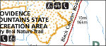 Mojave wilderness map