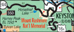 Mount Rushmore regional map