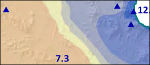 Organ Pipe precipitation map