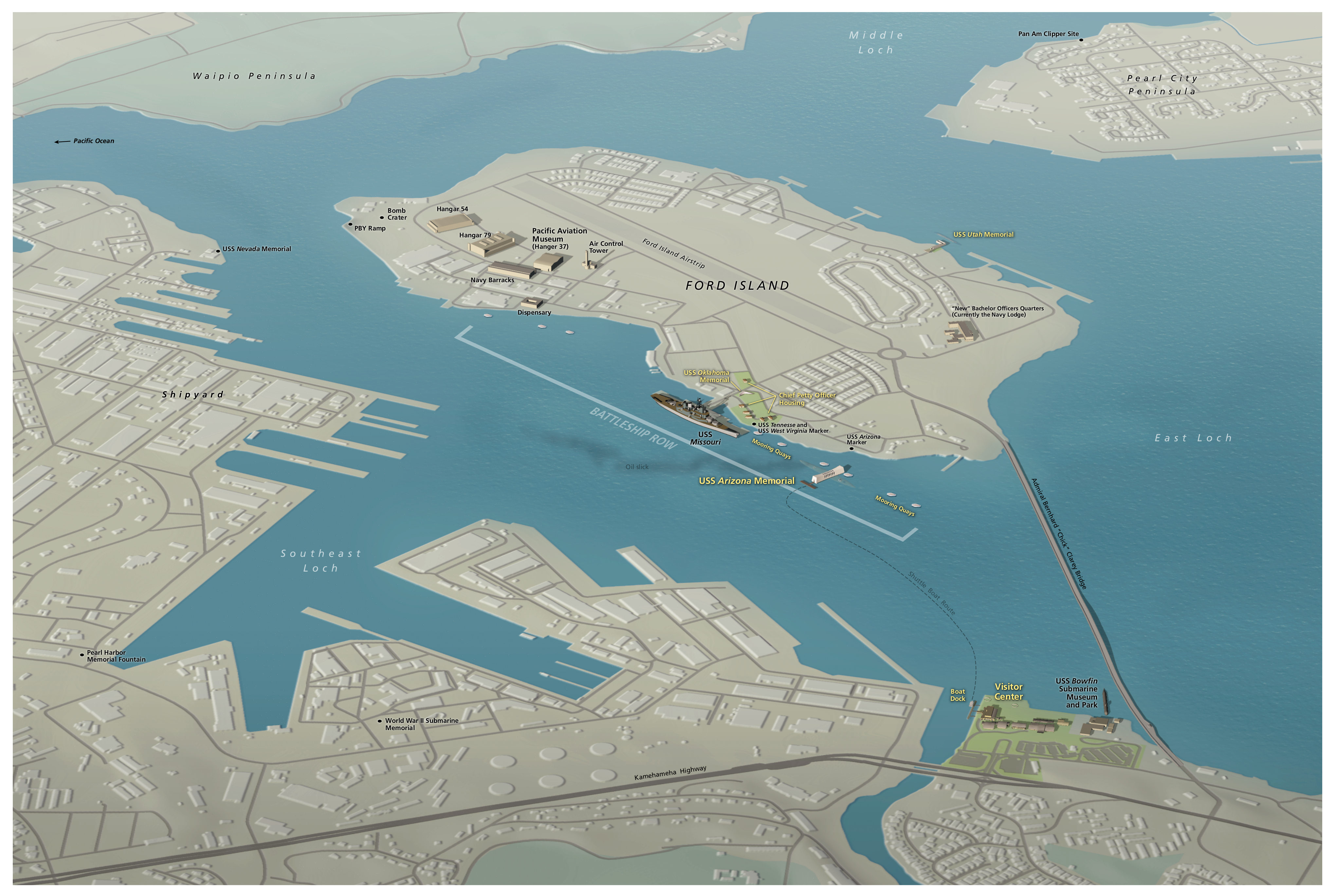 Pearl Harbor Maps NPMaps Just Free Maps Period